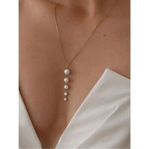 Pearl Drop Necklace M1780
